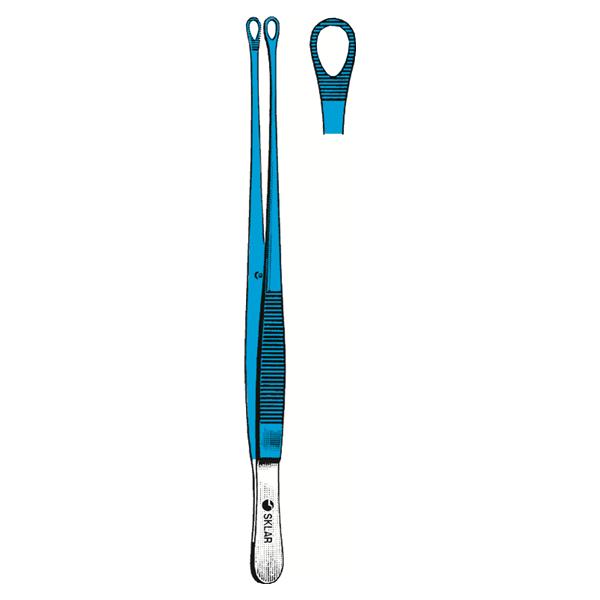 Forcep Electrosurgical Singley Sklar Blue 9